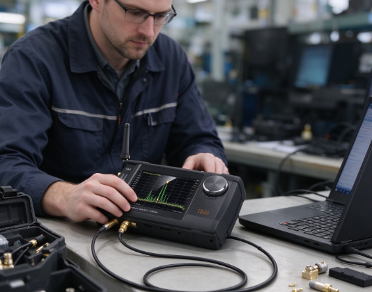 Signal Generator Spectrum Analyzer - SA5 Handgehaltener Multifunktionaler Spektrumanalysator Tragbarer RF-Signalgenerator