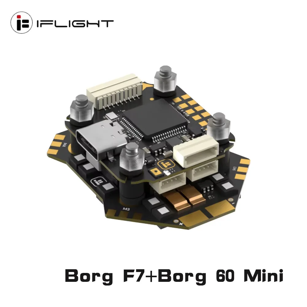 Fpv Flight Controller F7 Stack 60A - iFlight Borg Mini F7 Flugsteuerung Mini