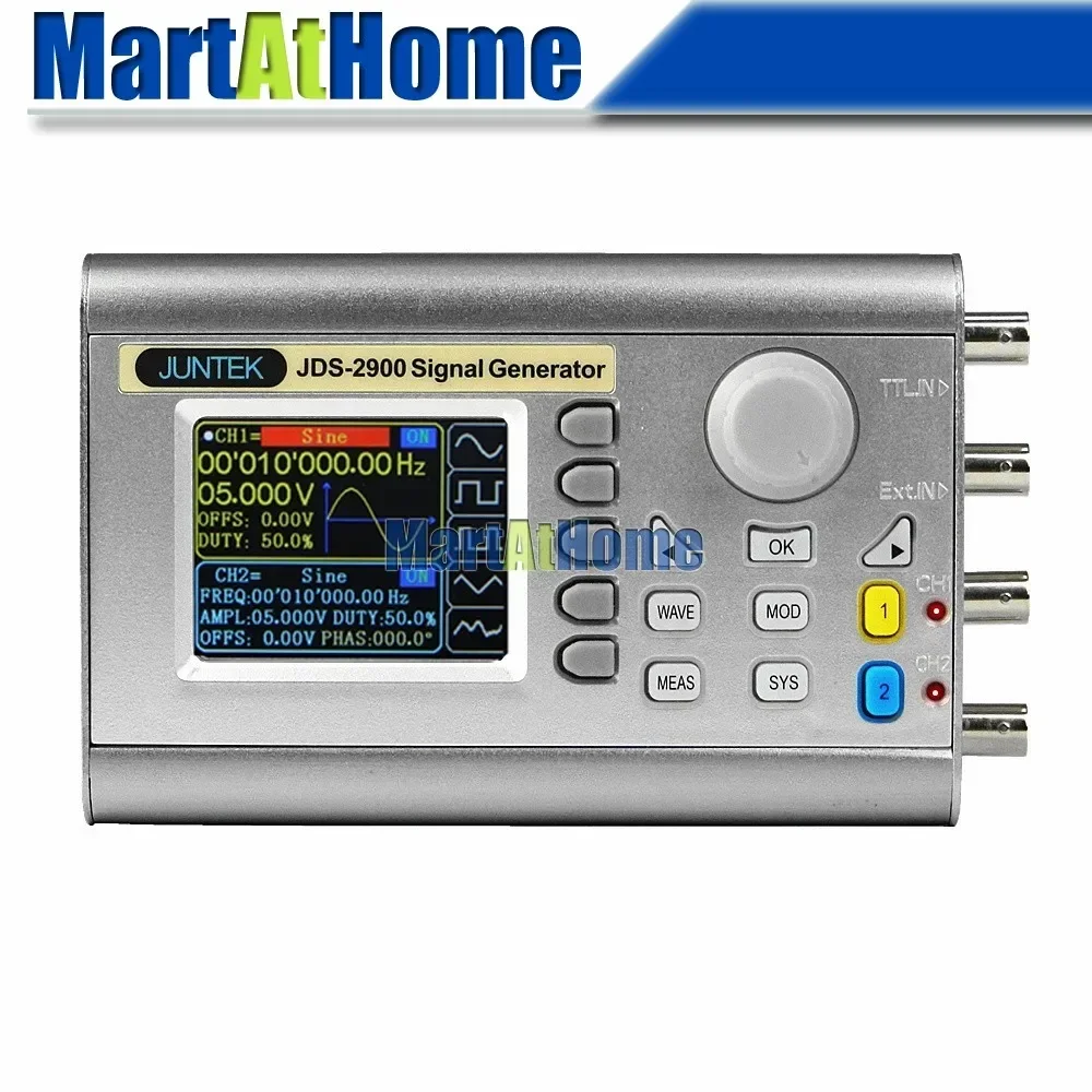 Function Arbitrary Waveform Generator - Digitaler Zweikanal-DDS-Signalgenerator mit beliebiger Wellenform, 15