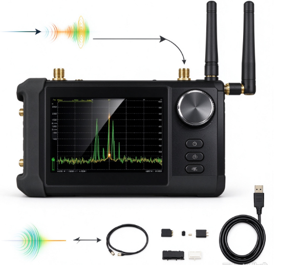 SA5 Handgehaltener Multifunkti – Signal Generator Spectrum Analyzer Bewertung und Preis